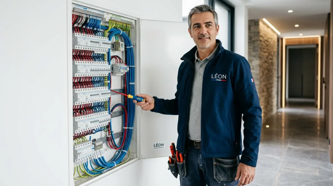 Artisan Électricien Léon